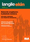 Batzorde Eragilearen kudeaketa txostena