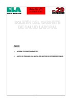 Boletín de salud laboral 1