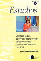 Estudios 26.  Valoración de los presupuesto de 2012 en HEH