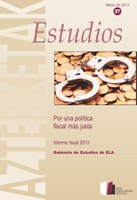 Estudios 27: Por una política fiscal más justa