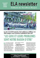 Newsletter édition éspecial XIII ELA Congress