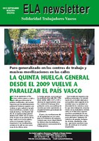 Newsletter. Septiembre 2012