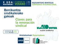 2011ko uda ikastaroa ekainaren 9 eta 10ean