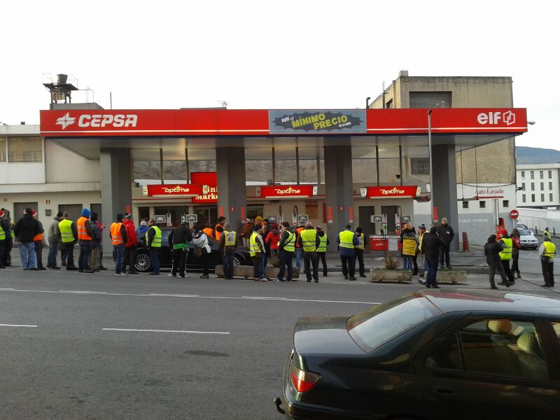 Bizkaiko gasolindegiak: Lan erreformari aurre egiteko eredu