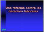 Lan eskubideen kontrako erreforma