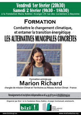 Klima aldaketaren aurka borrokatu eta trantsizio energetikoa abiatu