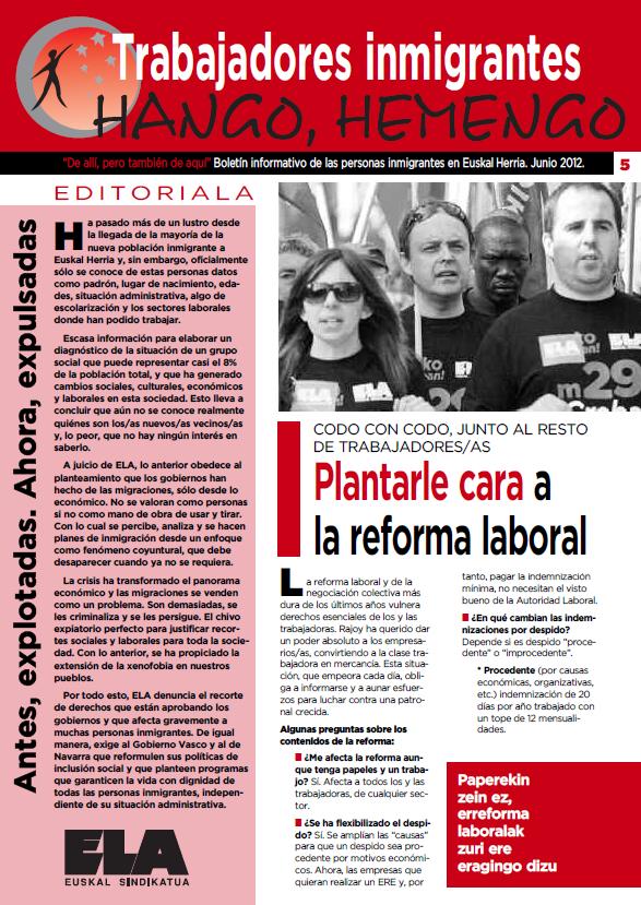 Lan-erreformari aurre egin