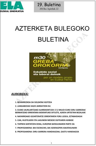 Txipren gertatzen dena Europar Batasunararen parte da