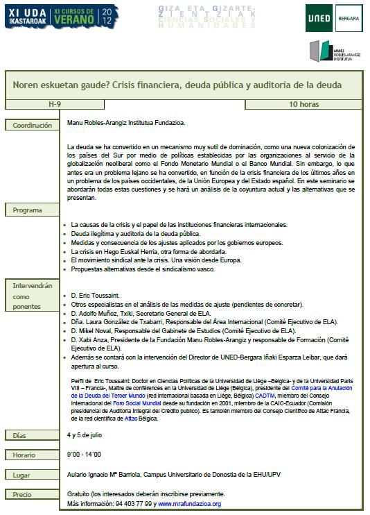 Urakana Espainiara heldu da