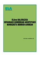 ELAren balorazioa Espainako gobernuak adostutako murrizketa berrien aurrean