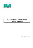 Elkarrizketa sozialaren finantzaketa Nafarroan