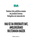 Hau ez da erreskate bat, amildegirako bultzakada baizik