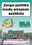 Zerga politika modu errezean azalduta