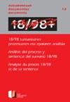 Dokumentuak 12 - 18/98 prozesuaren eta epaiaren analisia