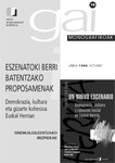Gai monografikoak 18: Eszenatoki berri batentzako proposamenak