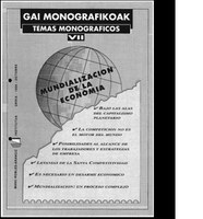 Gai monografikoak 7: Mundialización de la economía
