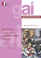 Negoziazio kolektiboa lan erreforma garaian