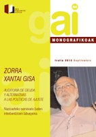 Gai Monografikoak 44. Zorra xantai gisa. Zor ikuskapena eta alternatibak murrizketa politikei