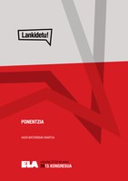 13. Kongresua. Ponentzia