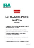 Lan Osasuna 8. buletina