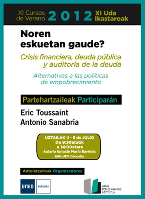 UNED2012 kartela ertzarekin UNED2012 kartela ertzarekin