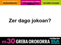 m30greba: Zer dago jokoan
