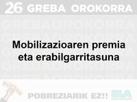 Mobilizazioaren erabilgarritasuna eta premia