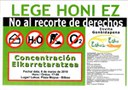 2010-43 LEGE HONI EZ. NO AL RECORTE DE DERECHOS