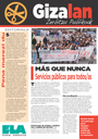 2013 - 75. Gizalan. Más que nunca servicios públicos para todos/as.
