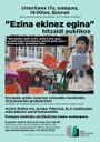 2013 - 1. Ezina ekinez egina. Ariznavarrako greba Baionan
