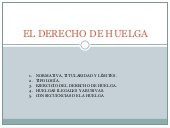 El derecho de huelga