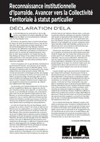 Reconnaissance institutionnelle d'Iparralde