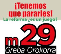 Lan erreforma joku bat? 